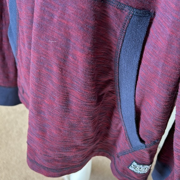 Flag & Anthem men’s hoodie, size large, maroon and gray - Picture 3 of 9